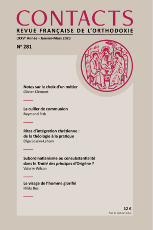 Contacts N° 281 (format papier)