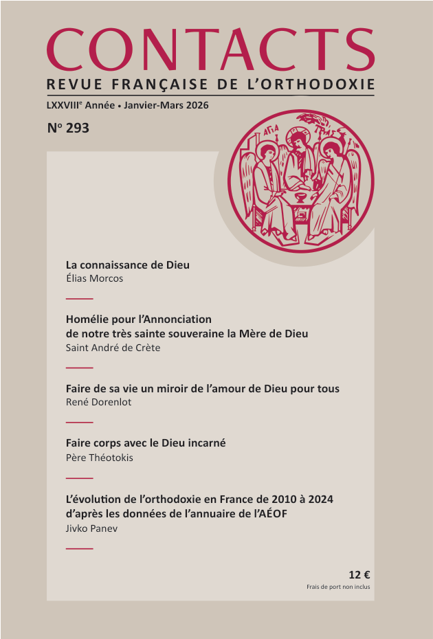 Couverture Contacts N°293